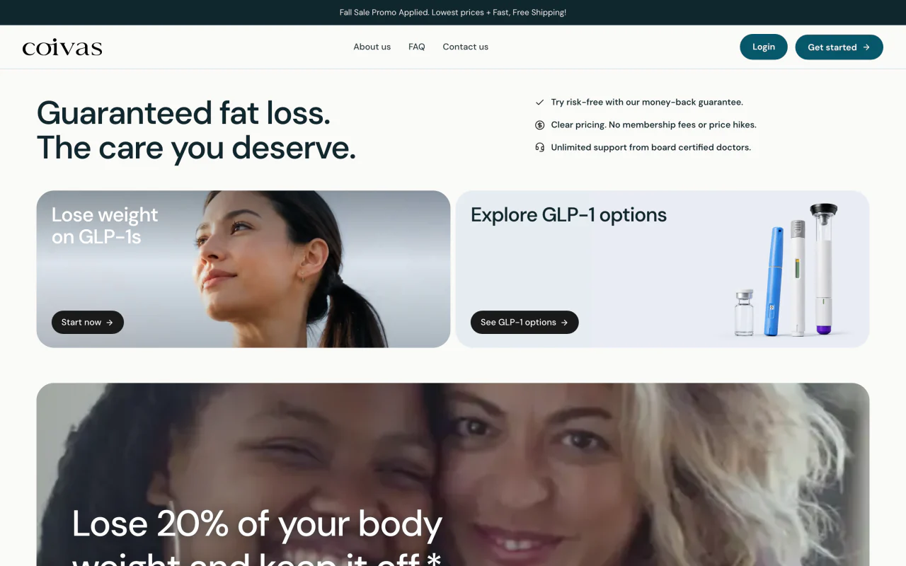 Coivas homepage