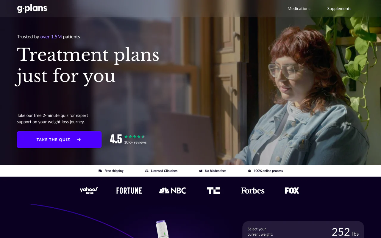 G-Plans homepage