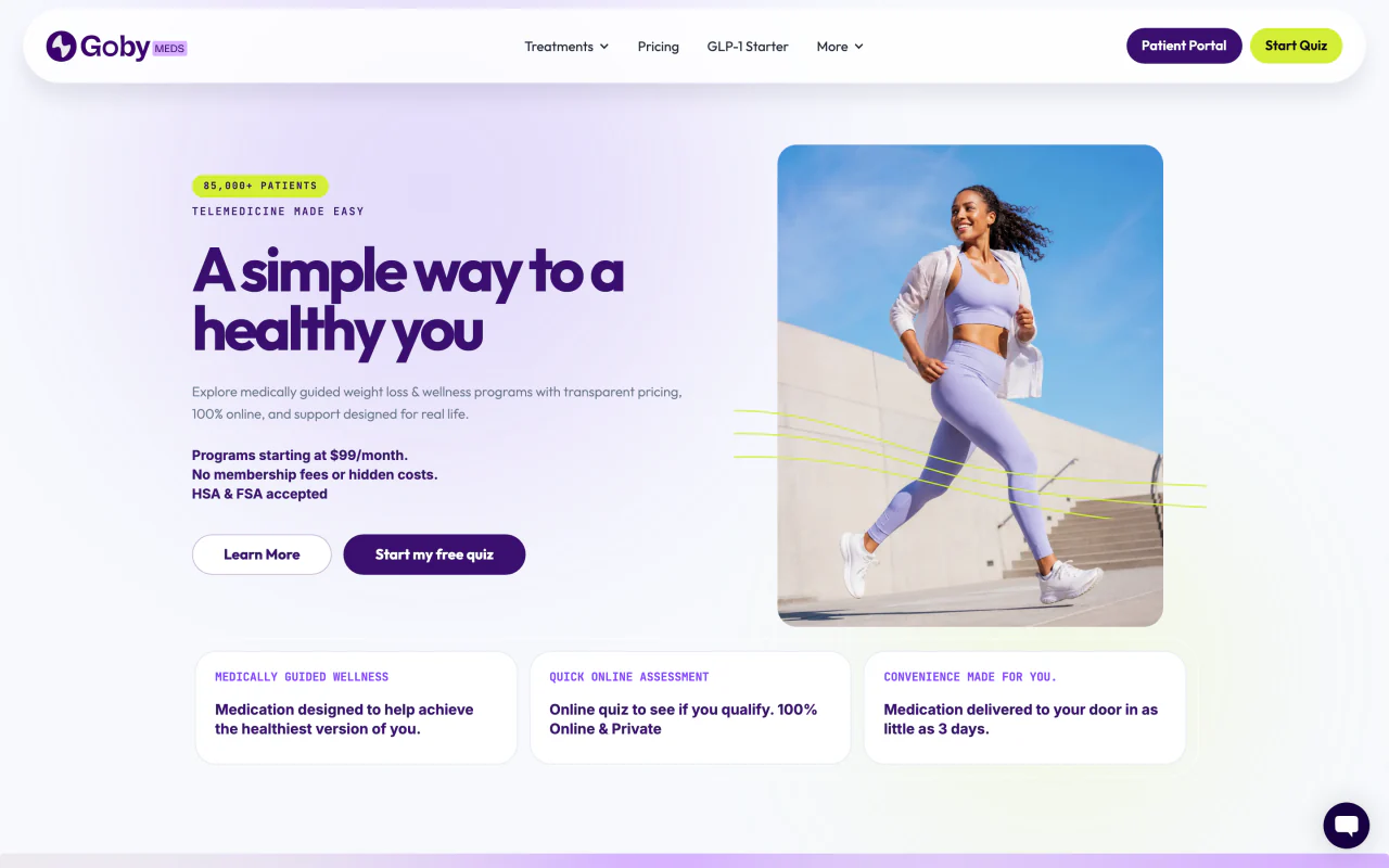 GobyMeds homepage